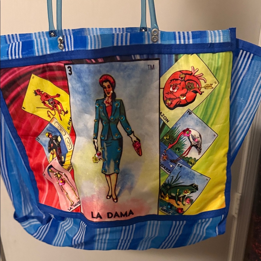 Multicolor Tote Bag